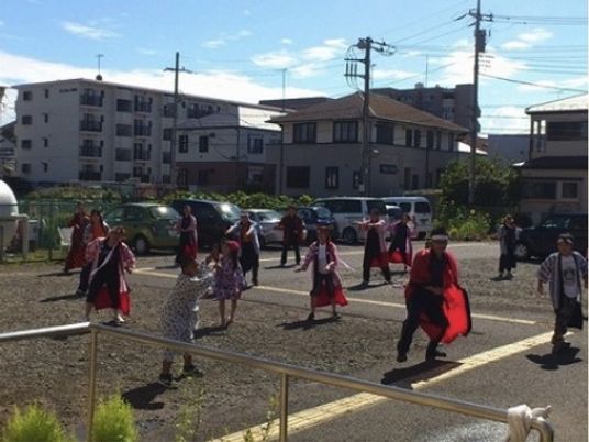 イベント時の中庭