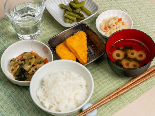 和食のバランス良い食事