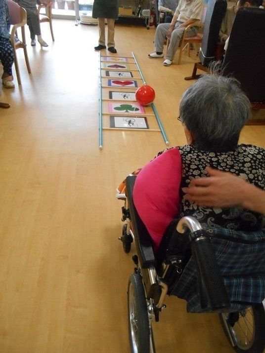 機能訓練の瞬間