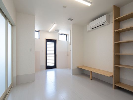 清潔な空間の居室