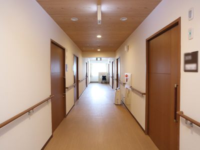 清潔な廊下の風景