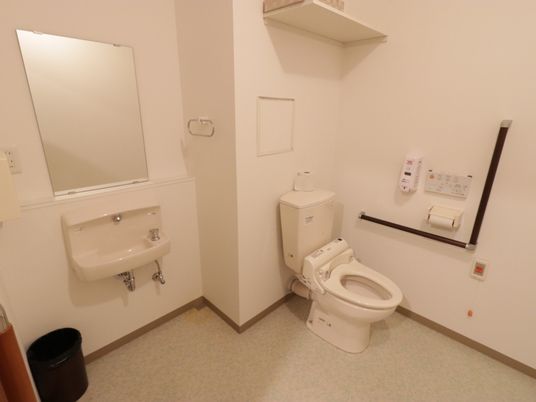 きれいなトイレの様子