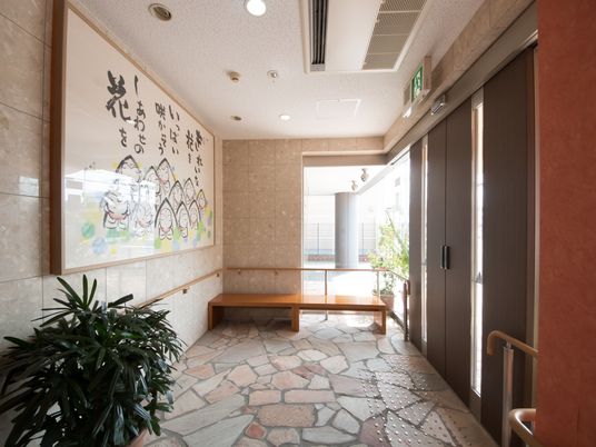 居心地の良いエントランス