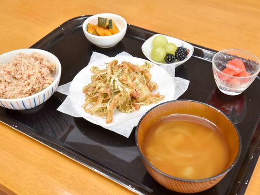 栄養バランスの取れた食事