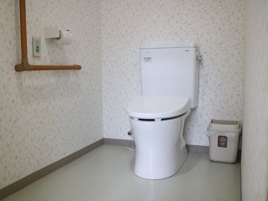 清潔感のあるトイレ空間
