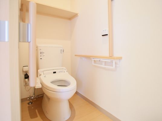 清潔なトイレスペース