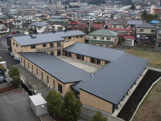 広々とした施設外観