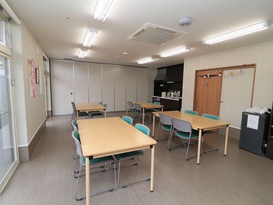 多目的室の清潔な様子