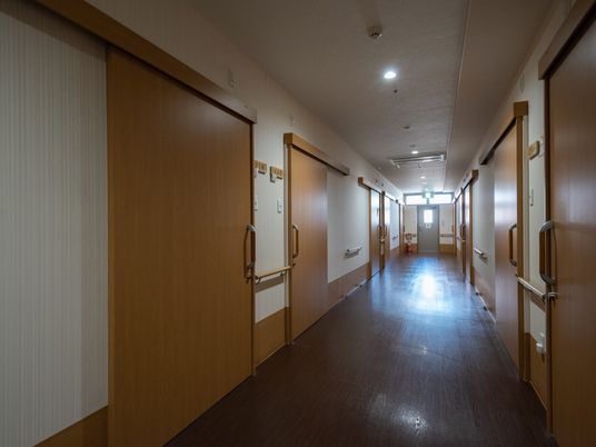 清潔感のある廊下