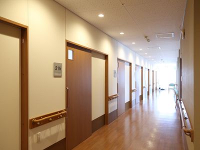 清潔感のある廊下