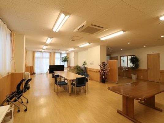 共有ラウンジの光景