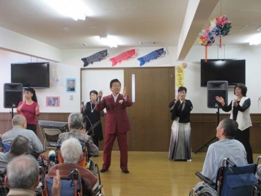 楽しい催し物中の食堂