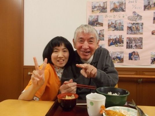 和気あいあい食事の時間