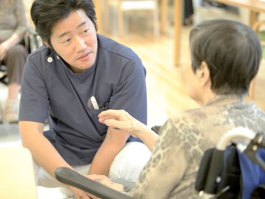 スタッフと利用者の対話