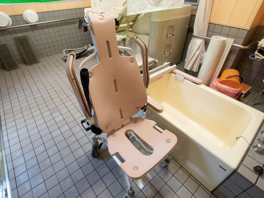 バスルームの介助機器
