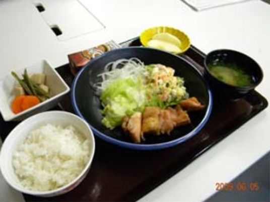 お食事セットの配置