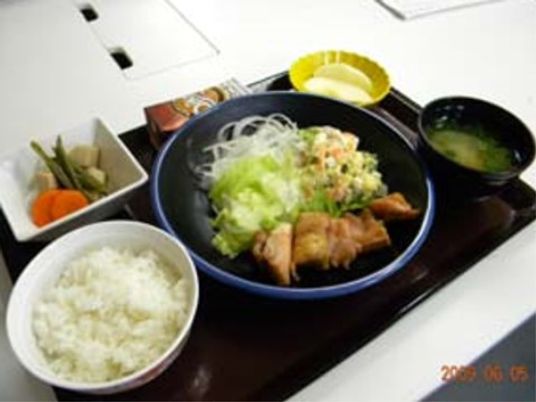 栄養バランスの食事例