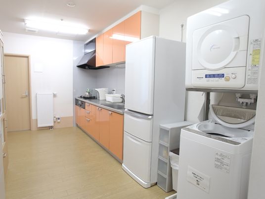 清潔感のある実用的なキッチン