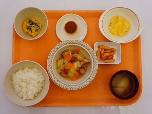 バランスの良い食事内容