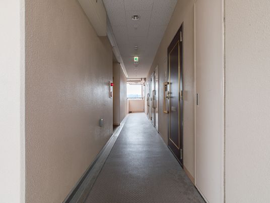 清潔感のある廊下