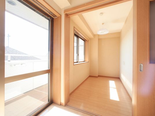 日当たりの良い居室