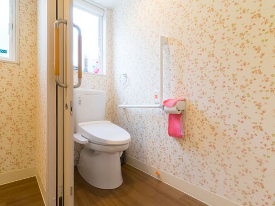 清潔なトイレの一室