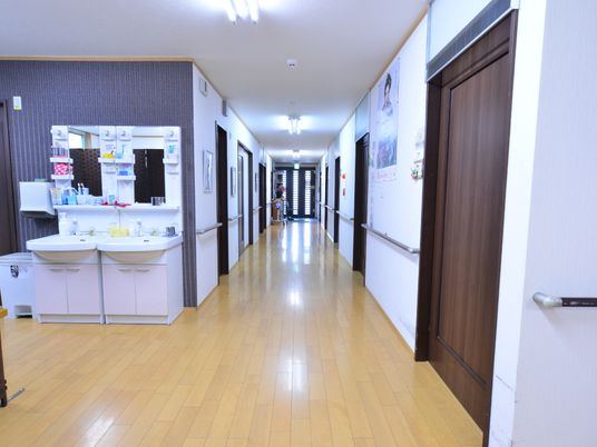 綺麗な廊下の風景