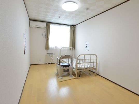 清潔感ある居室の一角