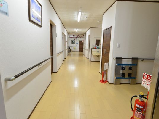 清潔な廊下の様子