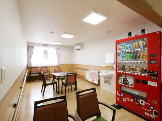 広々とした共用スペース