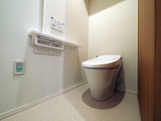 清潔なトイレの様子