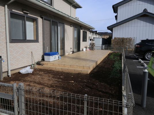 新設されたテラス