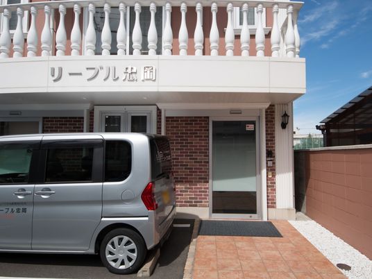 清潔なエントランス