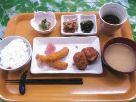 バランスの取れた食事内容