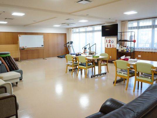 広々とした機能訓練室