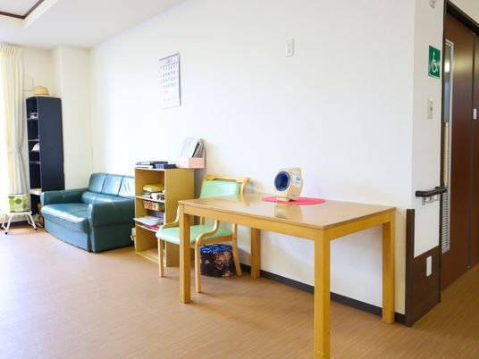 居室の落ち着いた空間