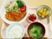 彩り鮮やかな食事内容