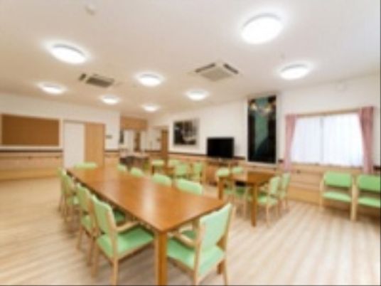共有スペースの配色と配置
