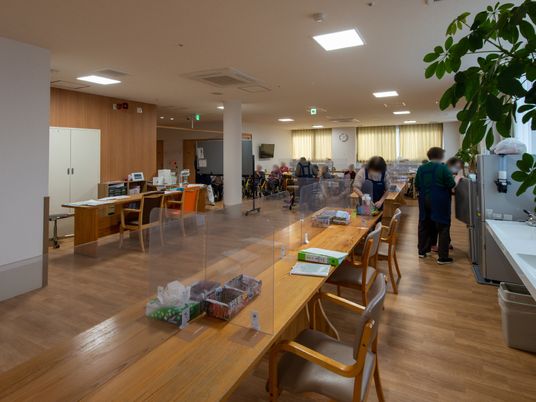 共有スペースの日常風景