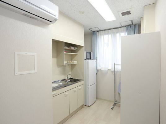 清潔な居室の一角