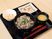 和風牛丼の食事セット