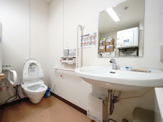 清潔なトイレ空間