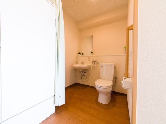 清潔感のあるトイレ空間