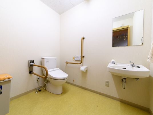 清潔感のあるトイレ空間