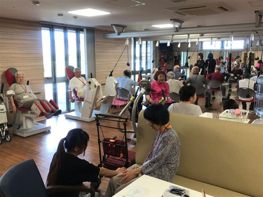 機能訓練を行う空間