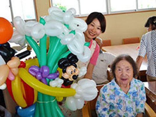 楽しい風船アート活動