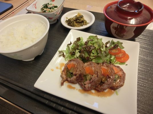 美味しそうな食事セット
