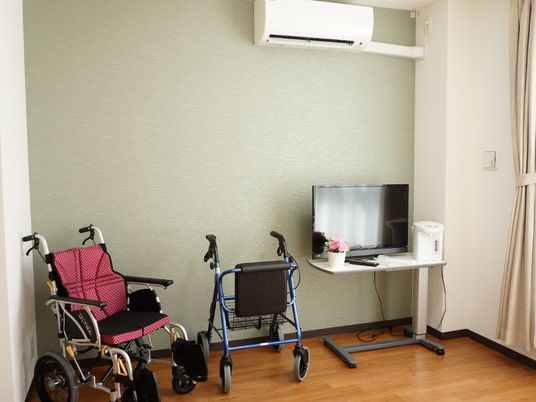 車椅子と歩行器の部屋