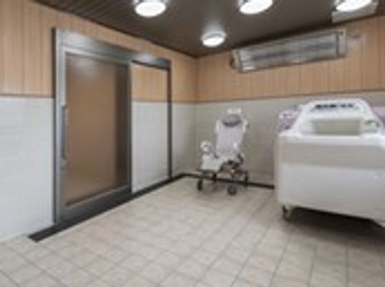 清潔感のある浴室スペース