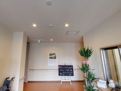 エントランスの広々空間